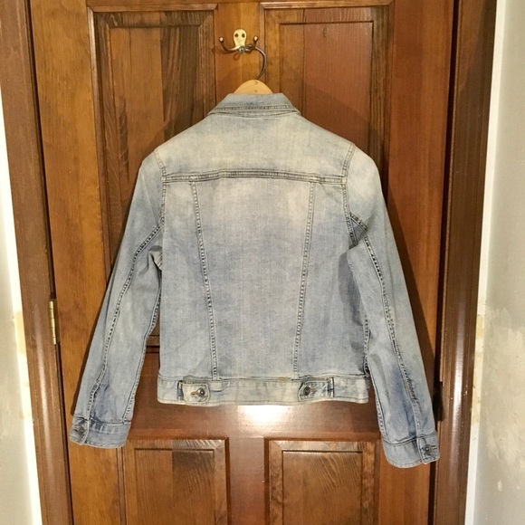 MERONA DENIM JEAN JACKET, SZ M - Picture 3 of 5